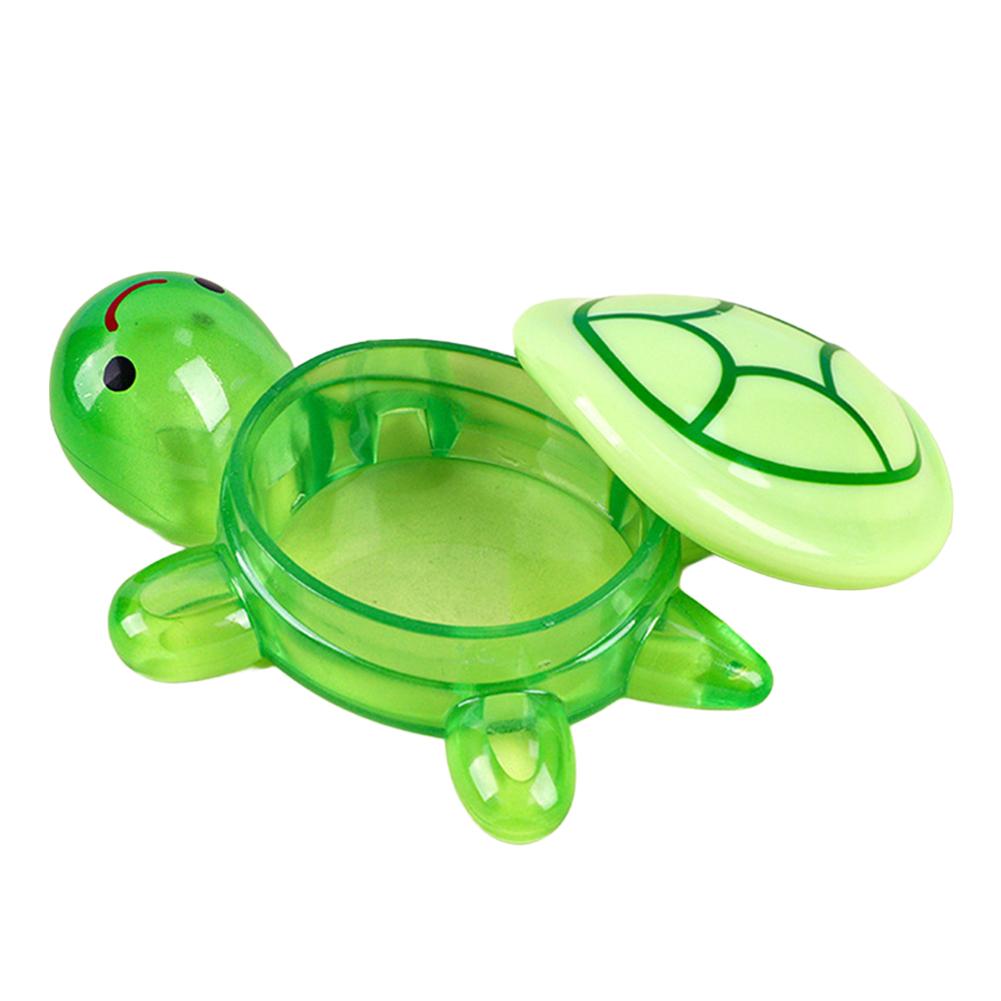 17cm Luminous Turtle Storage Box with Openable Lid Cute Cartoon Turtle Home Decor Craft Turtle Storage Case Oversized Turtle Toy
