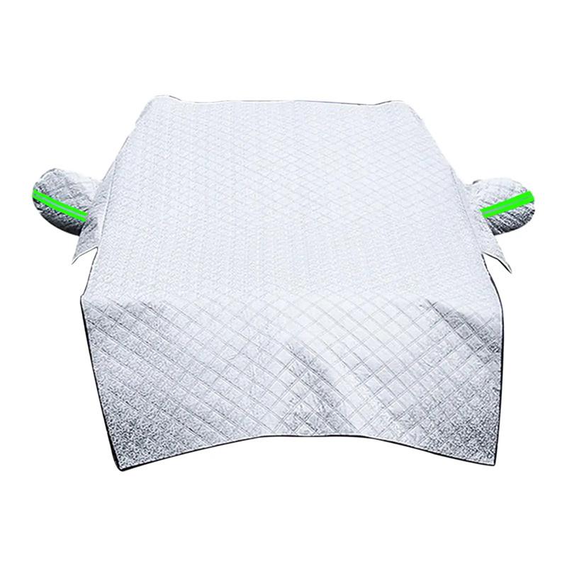 Large Car Windshield Cover For Sun Ice Snow Windshield Protection For Van Suv Front Window Windproof Waterproof Sunshade Cover