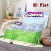 Poppy Playtime 2D Flat Pattern Flannel Blanket High Quality All Seasons Warmth and Comfort Perfect for Christmas Gifts.MMT0918450