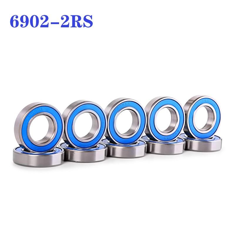 10pcs Bearing 6900 6901 6902 6903 6904 6905 6906 2RS RS Deep Groove Ball Bearing Double Seal Thin Section 6905 2rs Ball Bearings
