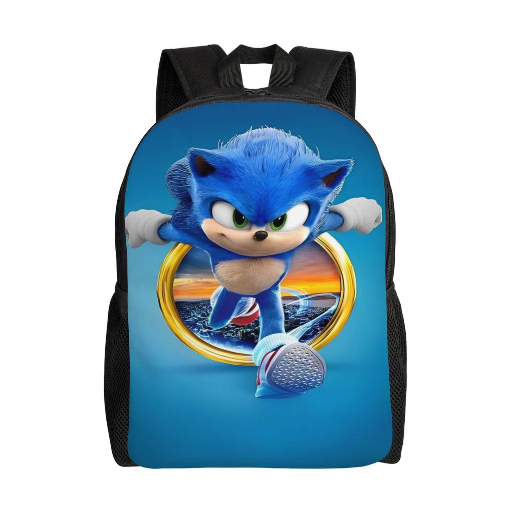 Sonices the H-Hedgehogs Backpack Kawaii Backpacks Male College Soft High School Bags Designer Rucksack