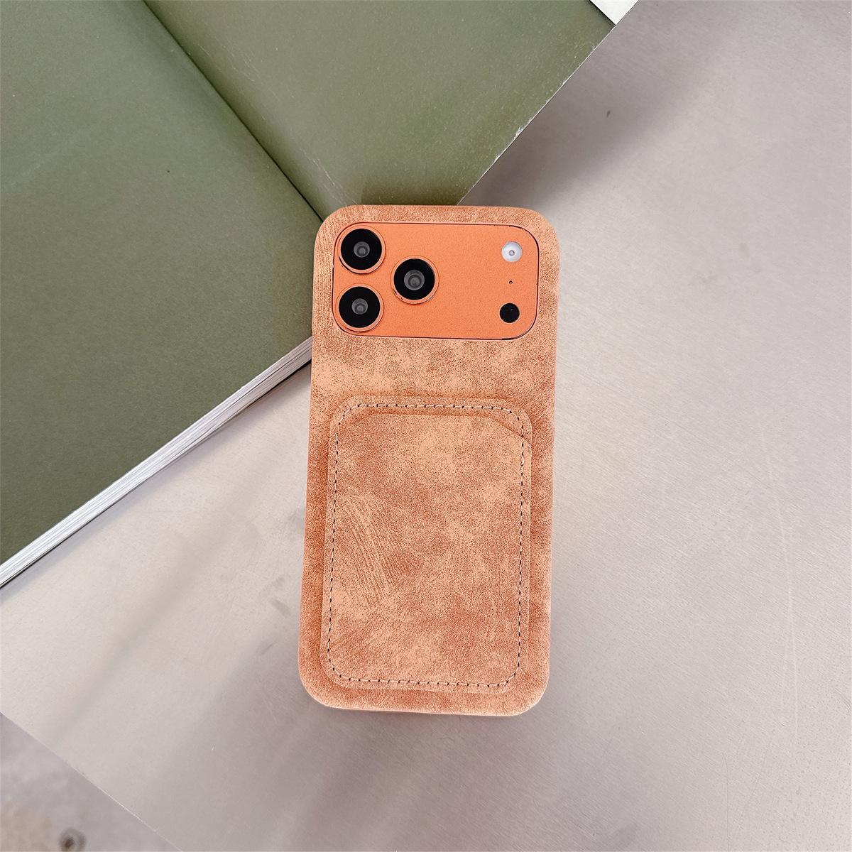 

Retro Pattern Card Holder Case iPhone 14/13/12/11/Pro Max - Anti-Drop Protection iPhone 13 Pro