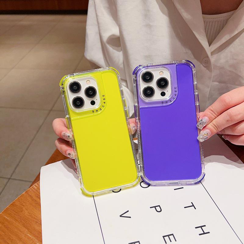 iPhone 17 Dream Transparent 3-in-1 Case & Apple 14 Cross-Border Style Protective Case