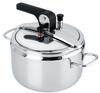 Marmite à pression - barazzoni - basic - 22 cm - acier inoxydable 18/10 - 7 l