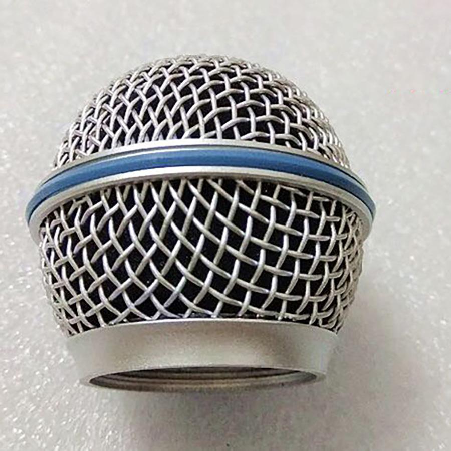 5PCS Microphone Grille Grill Steel Ball Head Mesh For Shure Beta58A SM58 Beta58
