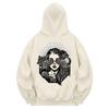 Khc0024 Eye Of Truth Fleece Hoodie - Cream
