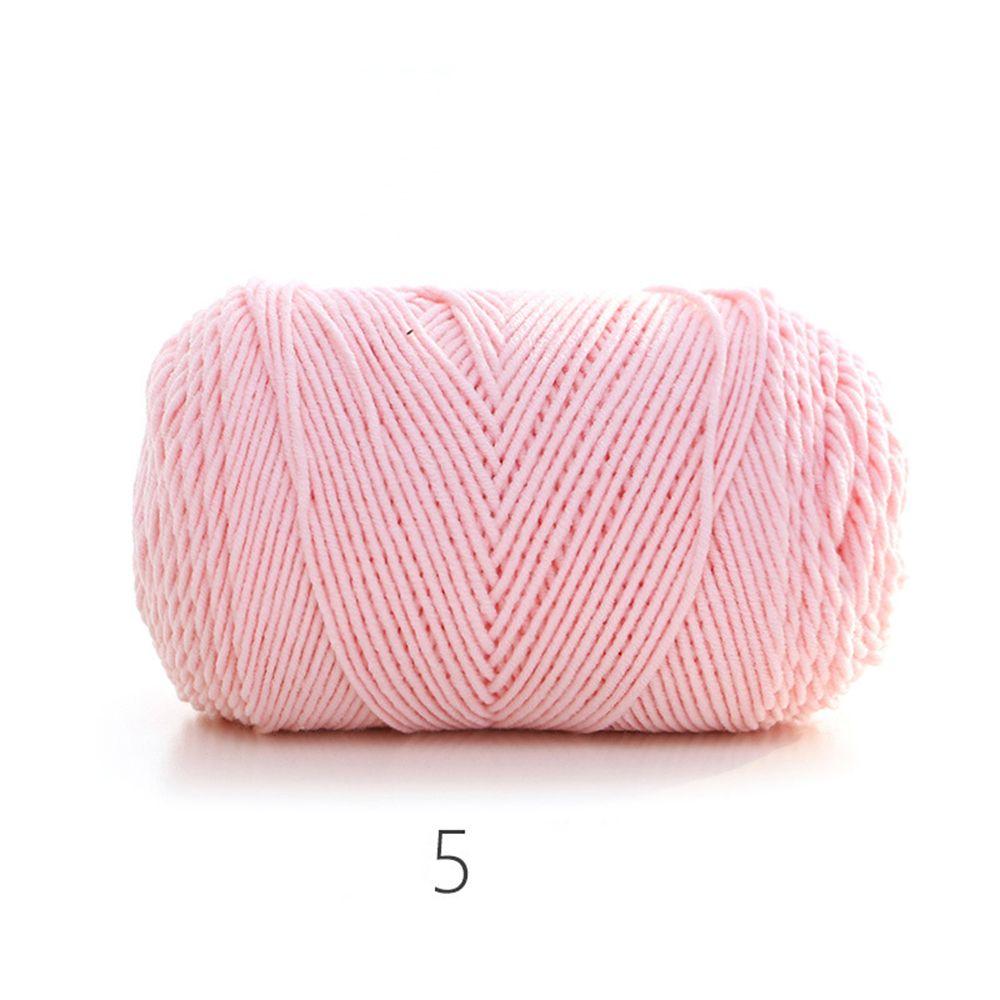 100Grams Soft Rainbow Color Cotton Fibres Wool Yarn Hand-woven Thick Warm Scarf Sweater Sofa Cushion DIY Clothing Accessories
