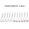 Compress Wool Polishing Wheels Wool Felt Grinding Bits Buffing Tips  for Dremel Rotary Tool