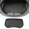 For Tesla Model Y 3 TPE Trunk Mat Rear Front Rear Trunk Floor Cushions Frunk Storage Box Protector Pads Cargo Tray Accessories