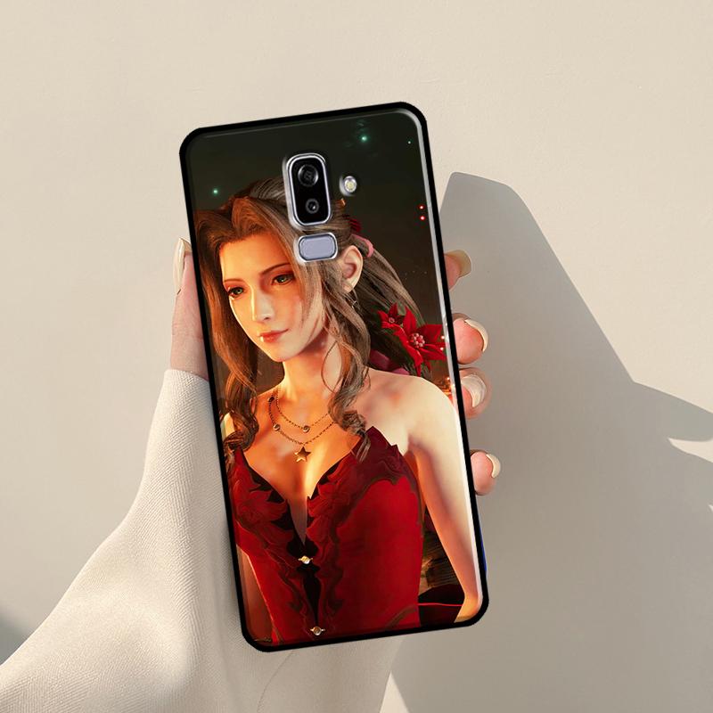 Aerith Gainsborough Final Fantasy Case For Samsung Galaxy J3 J5 J7 2017 A3 A5 J1 2016 J4 J6 Plus A6 A7 A8 A9 J8 2018 Coque