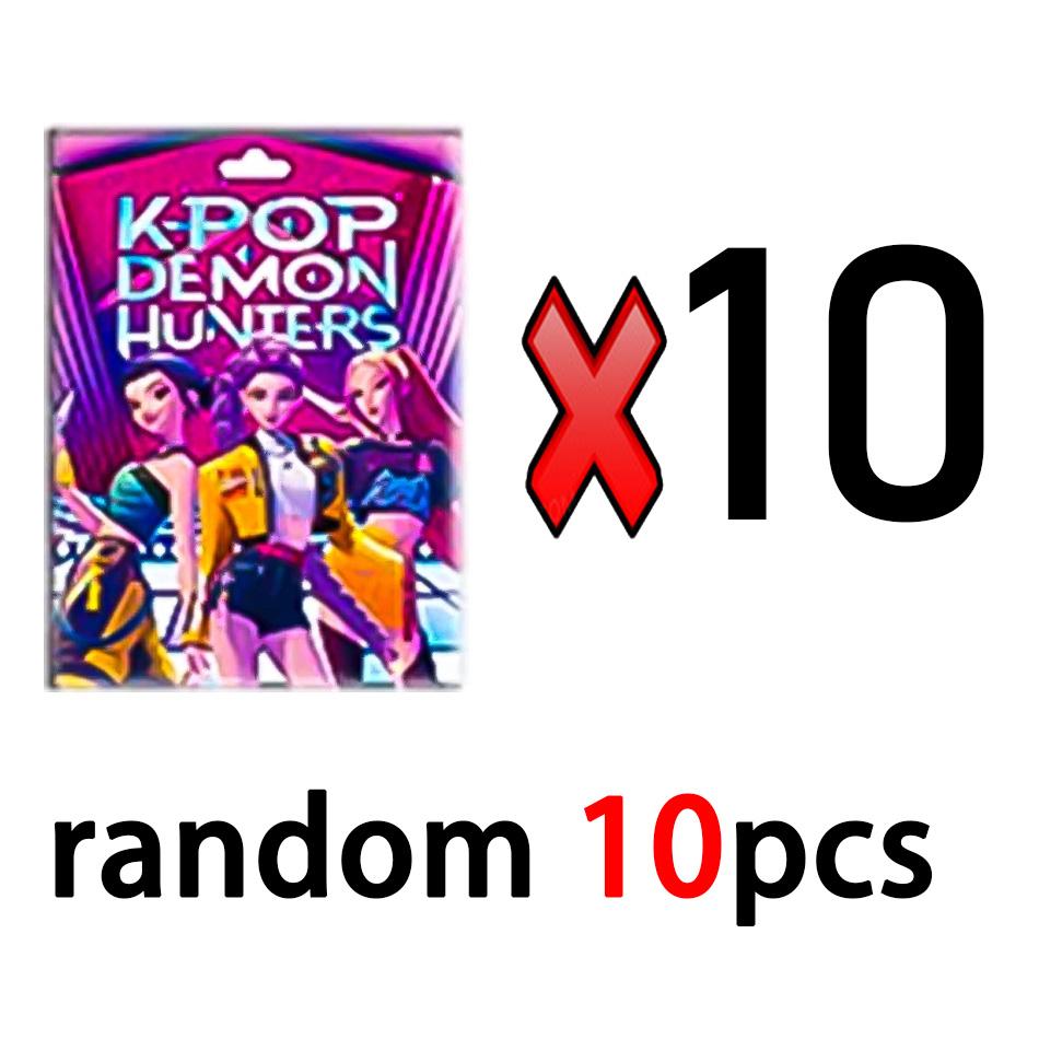 Kpop Demon Hunters Blind Box Figure Toy Set, Collectible, Derpy Tiger, Rumi, Mira, Zoey, Christmas Dolls for Fans, 1-24Pcs