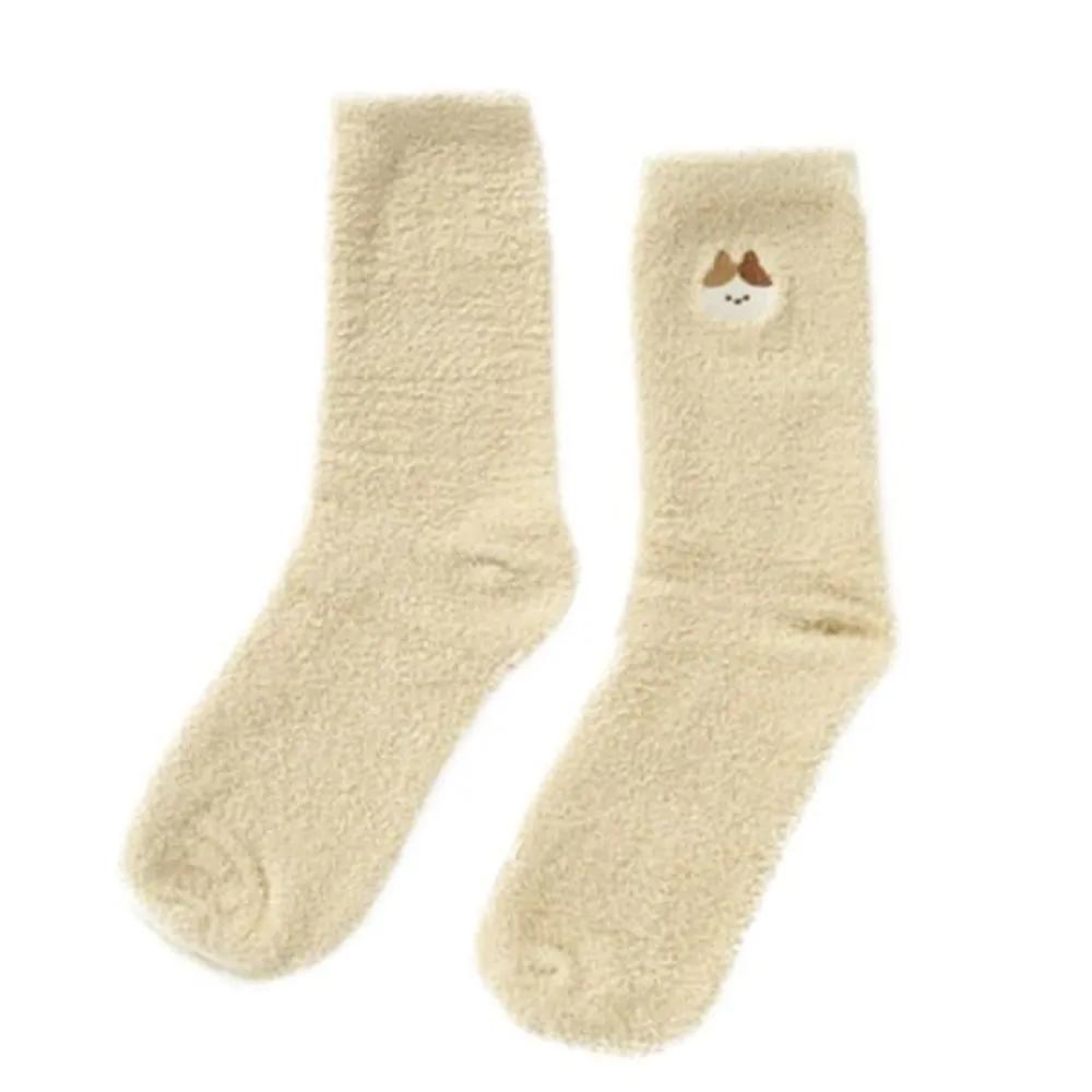 ArtBox Cat Long-neck Sleeping Socks Beige