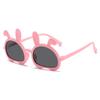 New Fashion Bunny Children's Sunglasses Cute Baby Men's and Women's Cartoon Sunglasses Street Shooting Dance Glasses