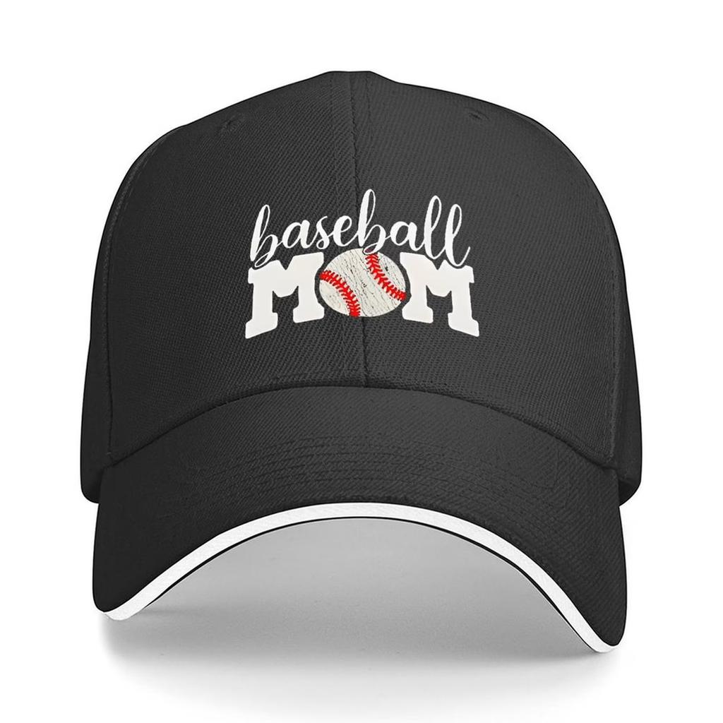 Baseball-Mama Grafik Baseballkappe Polyester Verstellbar Erwachsenen Lässige Outdoor-Hut