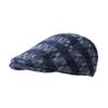 Washed Denim Forward Hat Women's Spring and Summer Retro Face Small Beret Wearing a Big Head Circumference Painter Hat