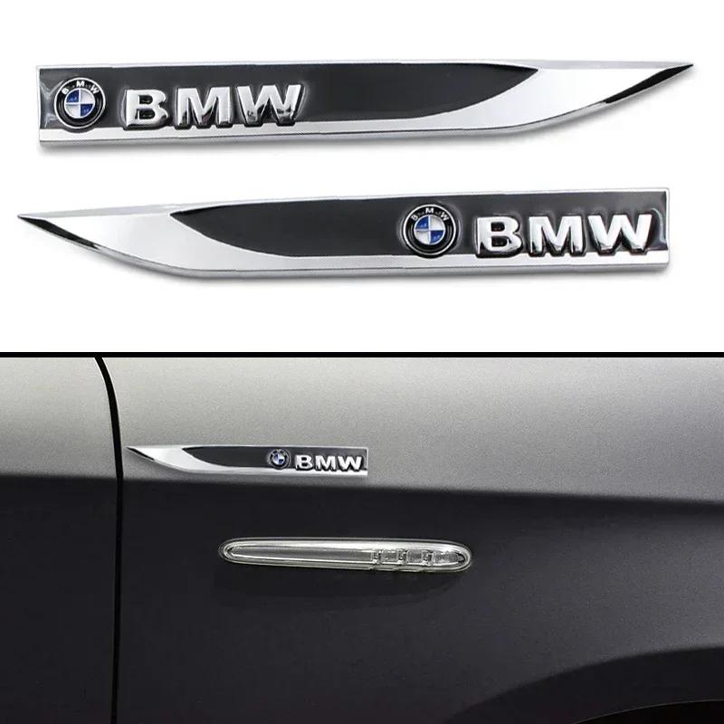 XTOYS1 E46 B3 2pcs car blade labeling car body decoration sticker For Bmw x1 x3 x5 x6 z4 f10 f20 f30 e36 e39 e46 e60 e90 Car accessorie