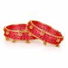 Ensemble de 16 Bracelets Tendance Élégants en Verre et Ghungroo Cachemir pour Femmes et Filles | Derniers Bijoux Traditionnels Festifs pour Mariage Fête