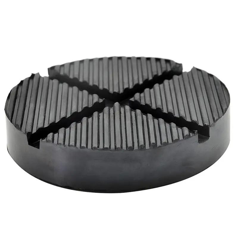 Floor Slotted Car Rubber Jack Pad Frame Protector Guard Adapter Jacking Disk Pad Tool For Pinch Weld Side Lifting Disk