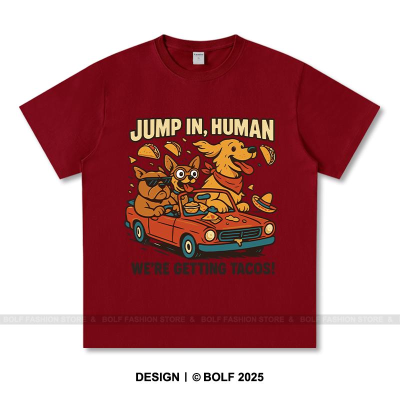 

Женская футболка с принтом Jump in Human, 100% хлопок, свободные футболки с абстрактным рисунком для мужчин, летние топы, авангардная уличная одежда XXXL вино красного