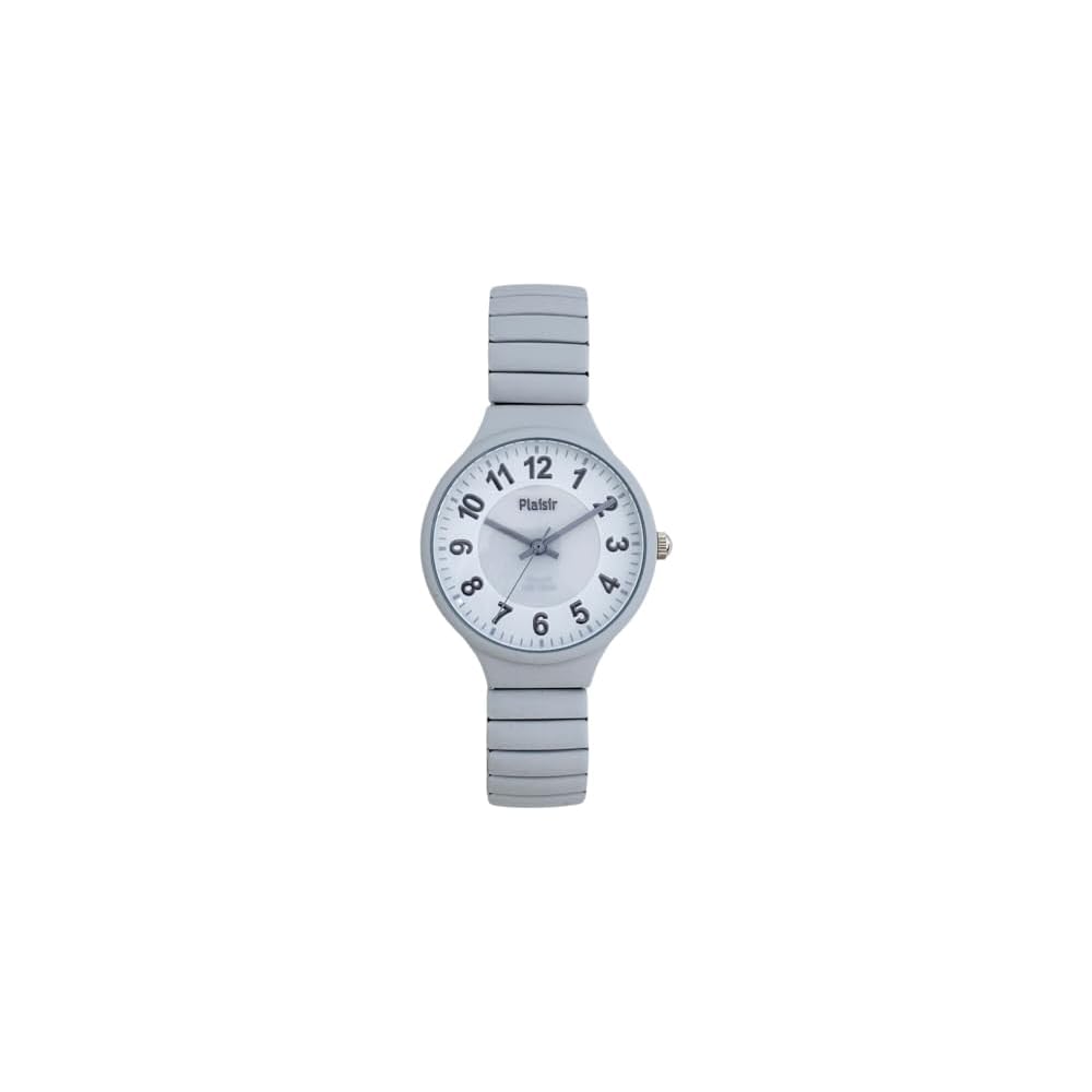 Nikkei Nickel-Free Solar Watch Blue Gray Color