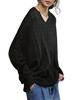 antiqua Dolman Knit Long One Size Black Women's Top, Sleeve, PYA-00018, 05,