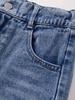 Girls' Denim Trousers (Single Item) — New Spring/Autumn Collection: Casual, Simple Style for Comfortable Daily Wear, Featuring Star Pattern