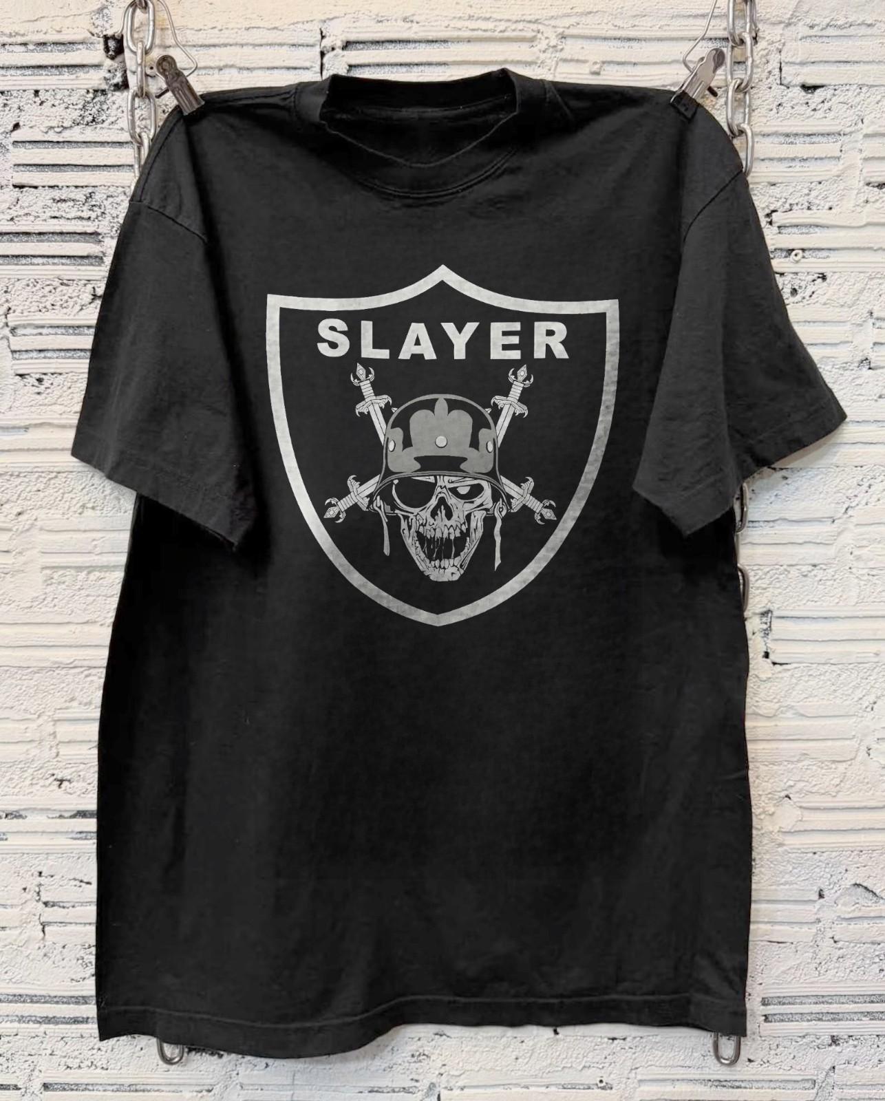 НОВЫЙ! Slayer Slayders Унисекс Черная Хлопковая Футболка S-5XL M