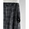 Gray Plaid High Waist Wide Leg Vintage Suit Pants Loose Fit Trousers Women Fashion Tide Spring Autumn