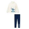 Girls Borg Half Zip Loungewear Set