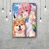 ecchi to love ru manga Retro Vintage Tin Sign Poster Decorative Plaque Metal Plate Wall Decor
