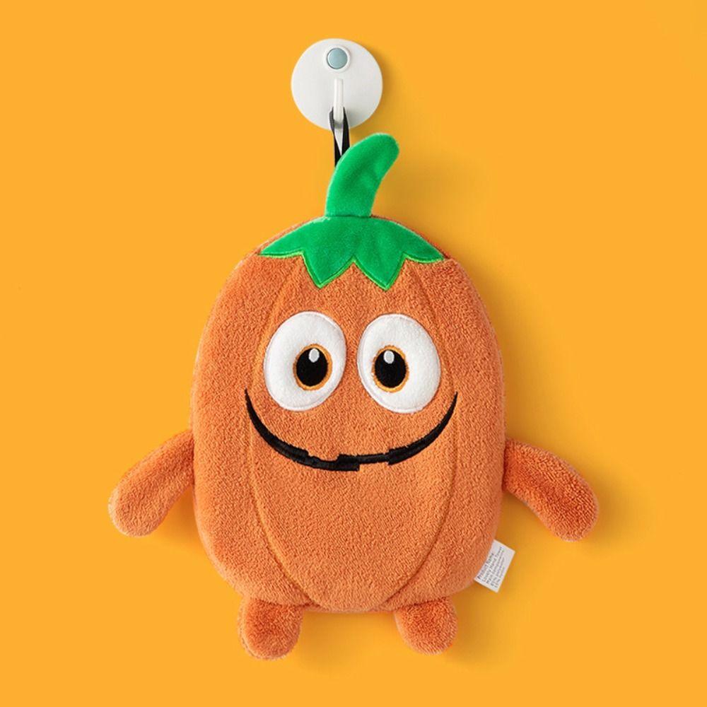 Fashion Halloween Hand Towel Coral Velvet Quick Drying Kitchen Towel Water Absorption Portable Dish Towels
