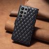BINFEN COLOR BF Style-15 For Samsung Galaxy S24 Ultra Leather Case Zipper Wallet Phone Cover