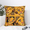 Lion King Simba Square Pillow Case  Cushion Cover Awesome Zipper Decor Pillowcover for Home 18"