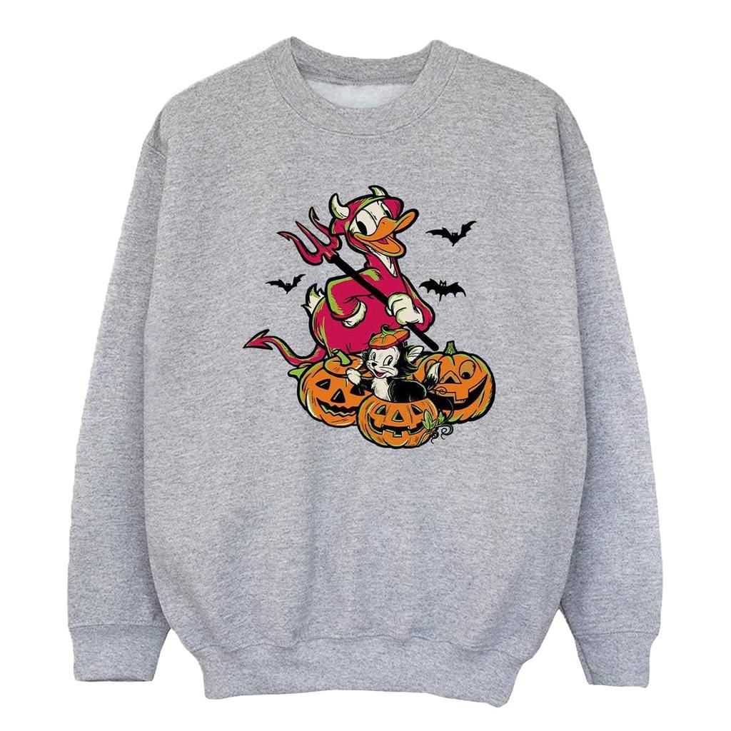 Disney Girls Donald Duck Devil Sweatshirt