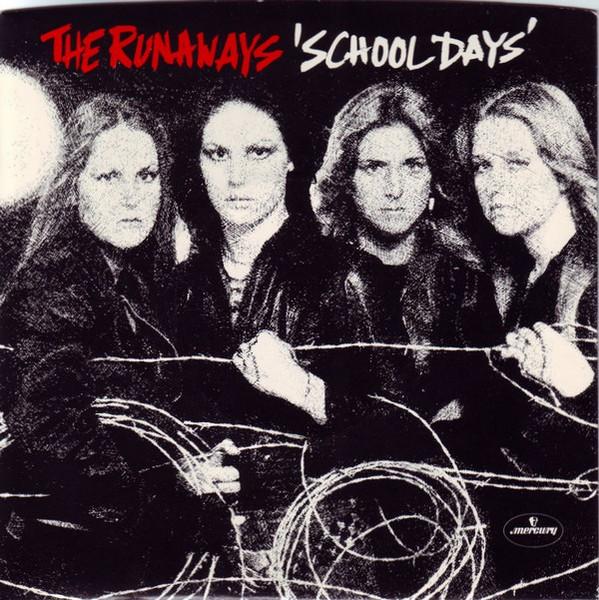 

7inch Record RUNAWAYS - School Days 6167587 Mercury 1977 UK Rock Used