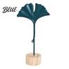 Ginkgo Leaf Sculpture Golden Statue Anti-Rust Anti-Oxidation Decorative Art Iron Premium Piece