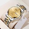 CHENXI Men's Business Watch Premium Dual Calendar Luminous Waterproof Wristwatch Business-Style Trendy Quartz Watch
