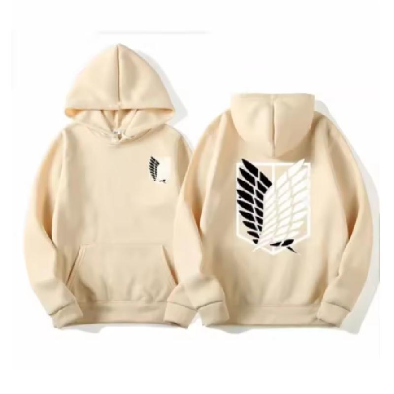 Attack On Titan Men's Hoodie Anime Hoodies Men Women Streetwear Pullover Harajuku Shingeki No Kyojin Hoodies Sweatshirt Clothes