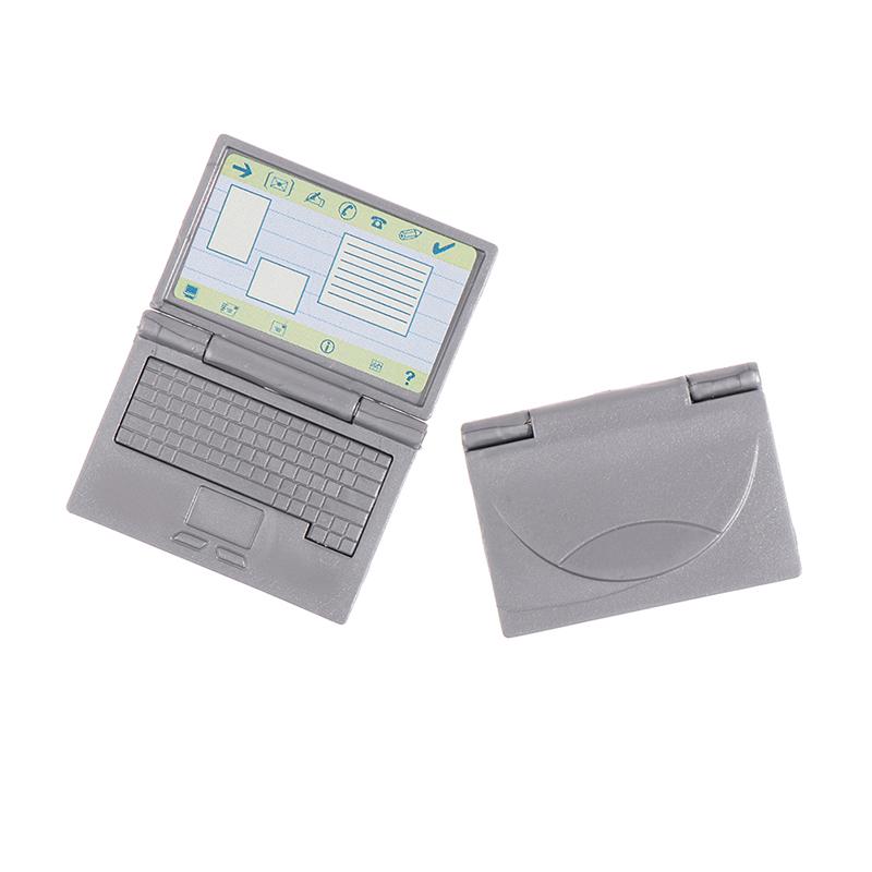 

1:12 кукольных домиков Миниатюрный симулятор ноутбука Компьютерная модель Кукольный домик Аксессуар