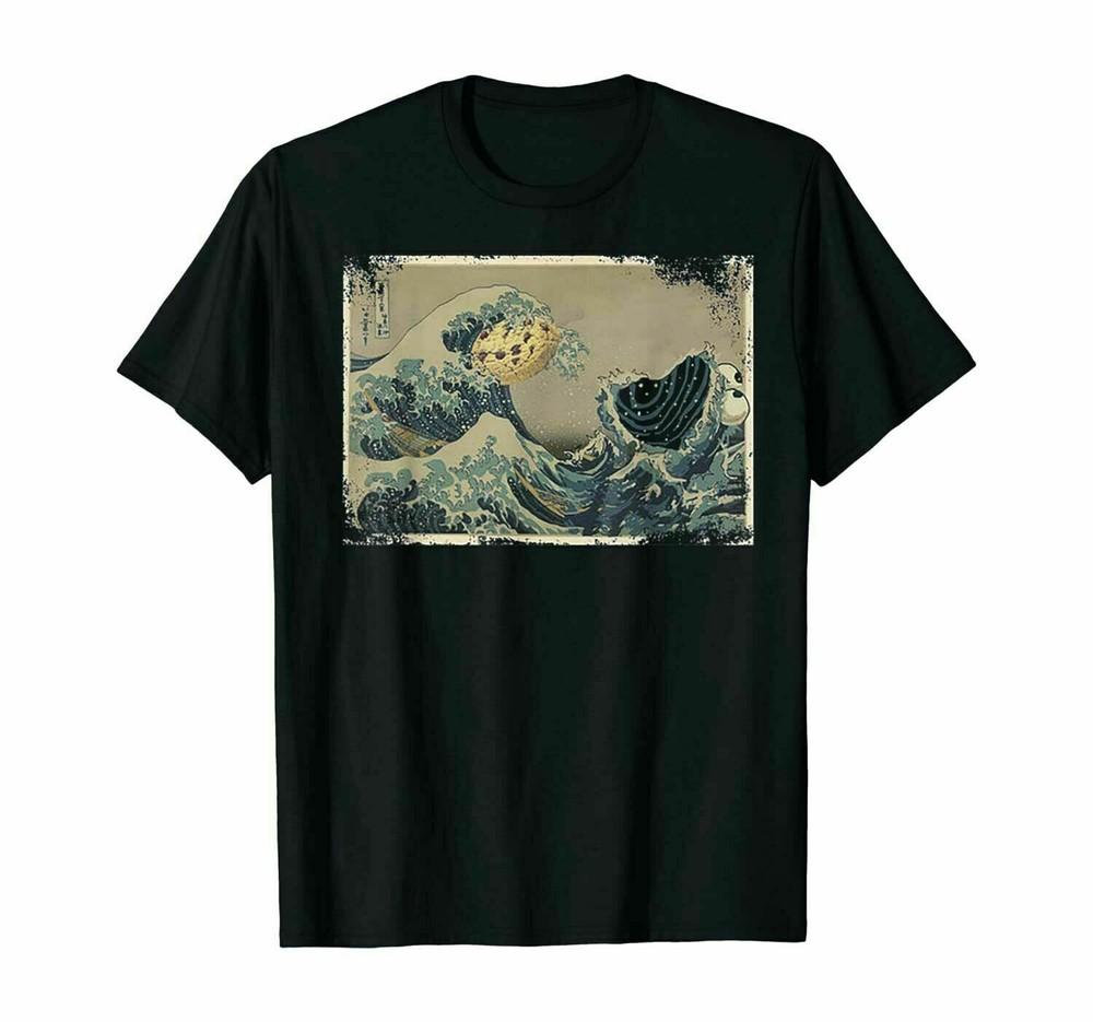 The Great Wave Off Cookiemonsta Cookie Great Off TShirt Funny Tee Gift Unisex T-Shirt S