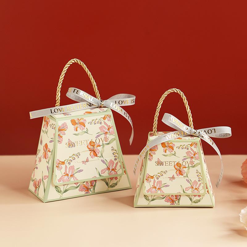 

24 шт. коробка для сахара свадебная коробка для конфет новый пакет для конфет с высоким чувством европейская свадебная помолвочная коробка для подарков для конфет пустая коробка 10 * 5.5 * 9cm