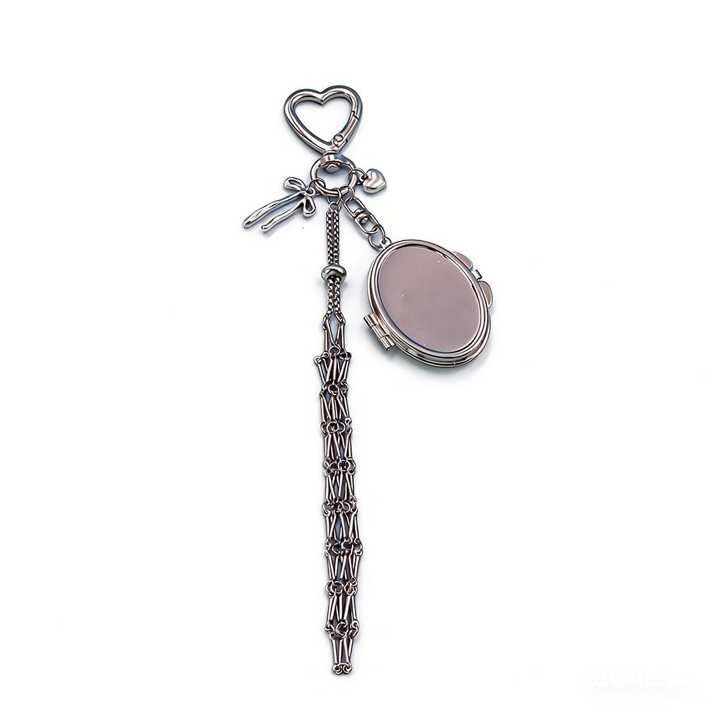 Personalized DIY Lipstick Net Bag Pendant with Star Accessory
