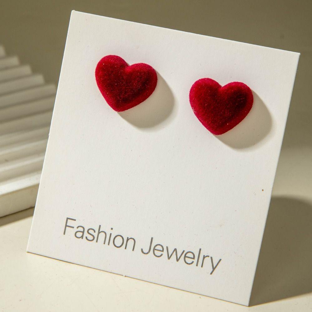 Bowknot Wine Red Bow Drop Earrings Pearl New Year Earrings Elegant Red Velvet Bow Earrings Girl