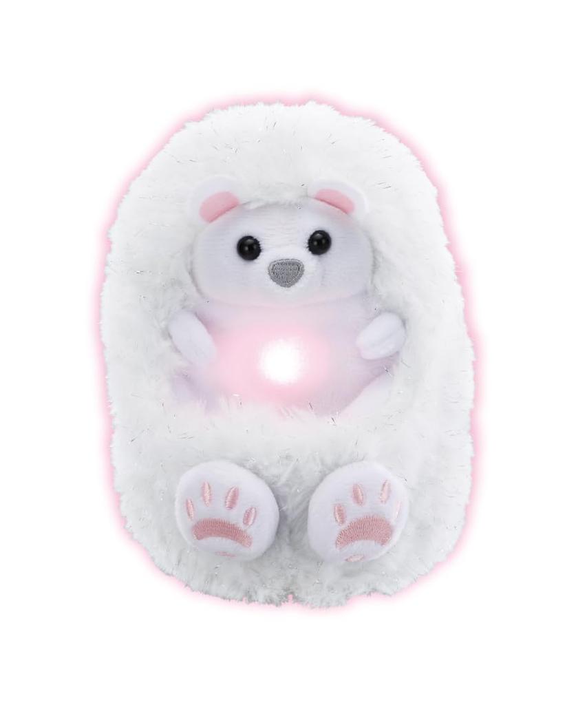 Happinet Pet the Curly HeartFluffy Polar Bear