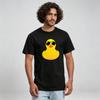 Unisex Modal Tee Yellow Sunglasses Rubber Duck Graphic Soft Casual Short Sleeve Streetwear For Unisex Unisex Summer Daily Top