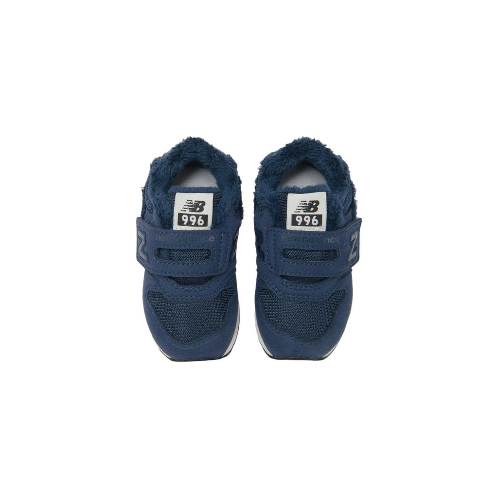 New Balance NB 996 Comfortable Wear Resistant And Lightweight Low Top Toddler Shoes Marine Blue Japan Version IZ996FA3