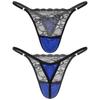 Sexy Men Sissy Sheer Lace Underwear Thong Crossdress T-back Brief Panties