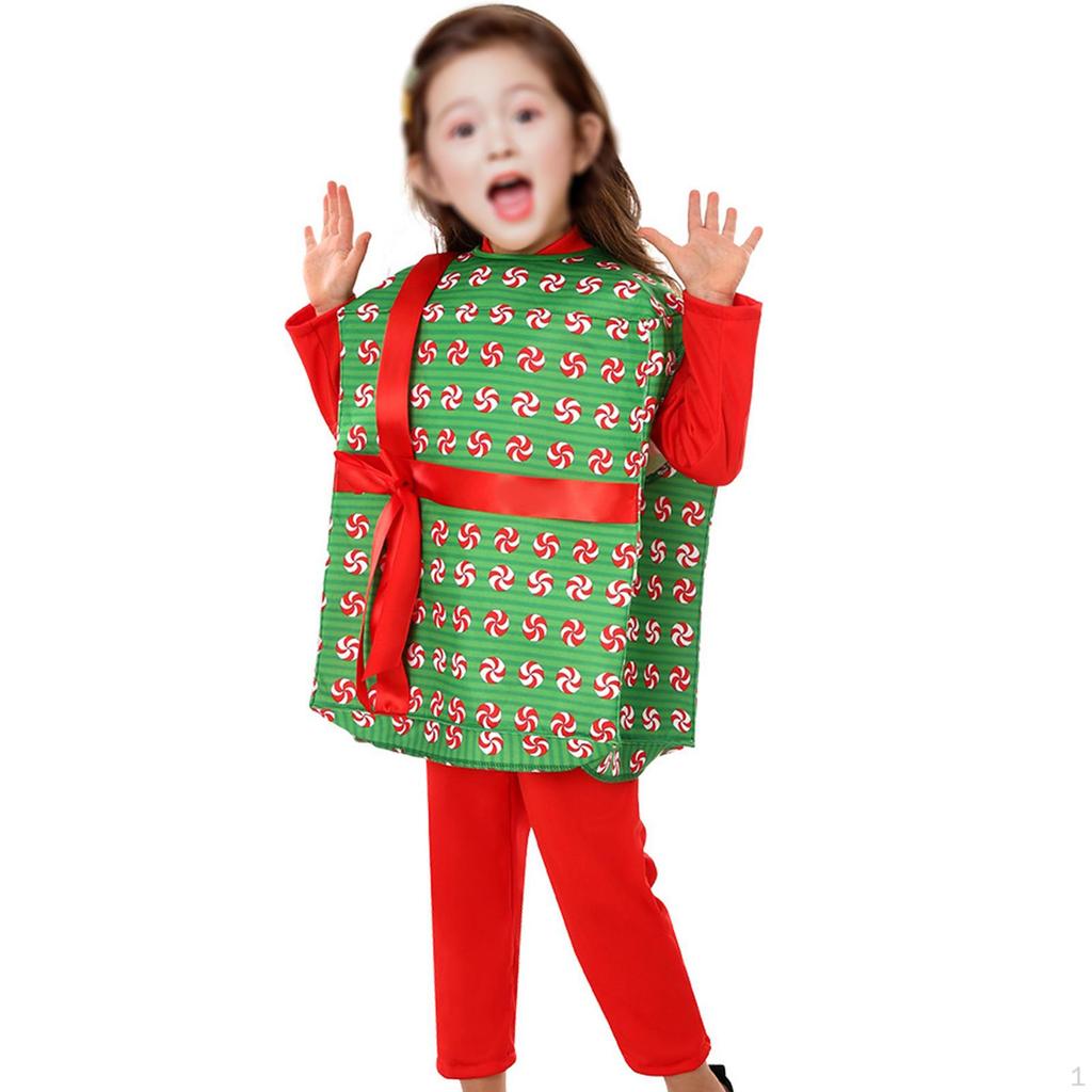 Christmas Box Costume for Novelty Dress Up Outfit Stage Performance