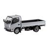Aoshima Bunka Kyozai Rakupura Snap Kit Hino Dutro Plataforma Plana Escala Kit de Modelo de Plástico Ltda.. (AOSHIMA) Não. 23-SR (Prata) 1/32 Pré-colorido