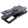 For Samsung Galaxy S25+ Case PC+TPU Kickstand Phone Protector with Lens Cover